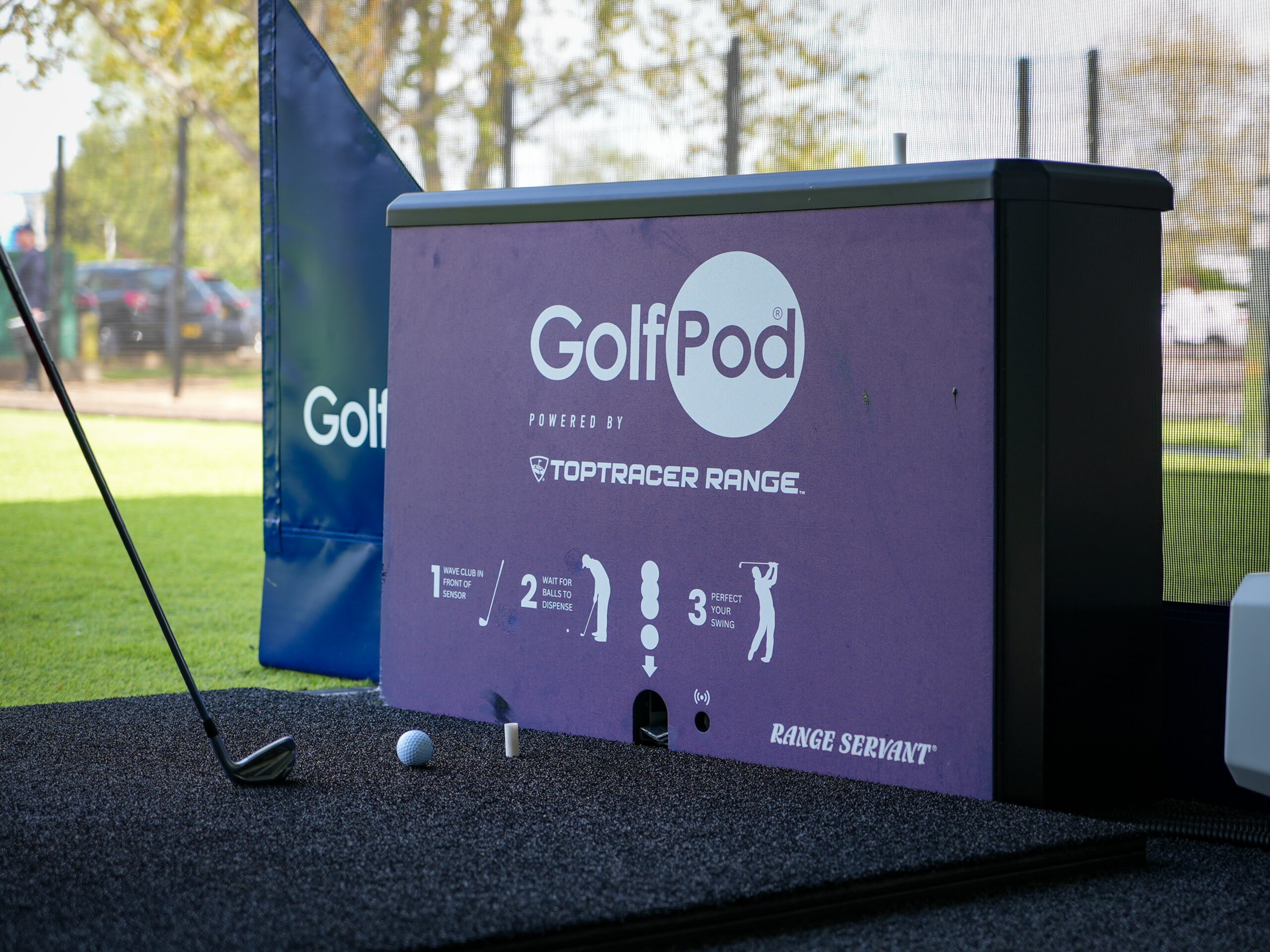 Basildon Sporting Village Range Servant - GolfPod